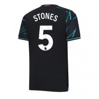 Manchester City John Stones #5 Tretí futbalový dres 2023-24 Krátky Rukáv